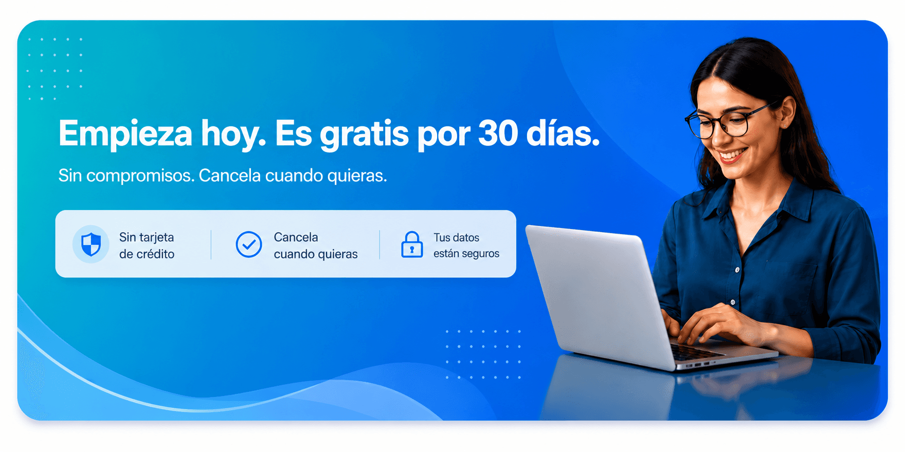 Banner promocional de Gestionafacil